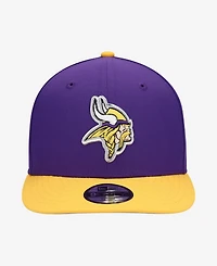New Era Big Boys and Girls Purple/Gold Minnesota Vikings 2026 Nfl Draft Pre-Curved 9FIFTY Snapback Hat