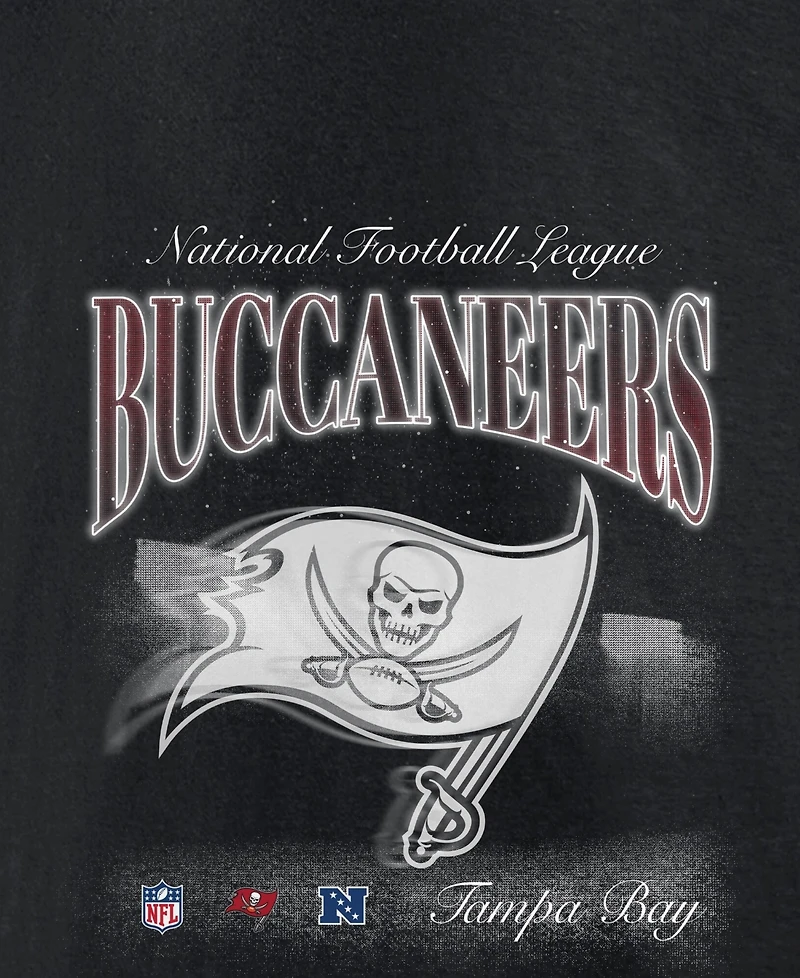 Fanatics Men's Black Tampa Bay Buccaneers Nightfall Long Sleeve Fleece Hoodie