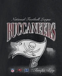 Fanatics Men's Black Tampa Bay Buccaneers Nightfall Long Sleeve Fleece Hoodie