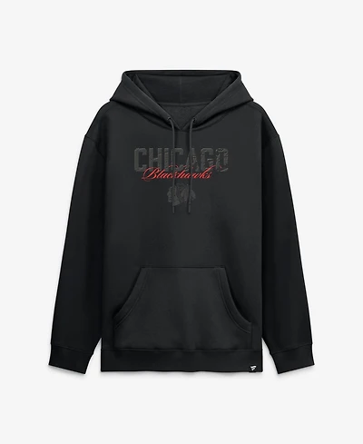Fanatics Men's Chicago Blackhawks Black Out Hoodie