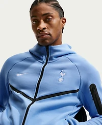 Nike Men's Blue Tottenham Hotspur Tech Fleece Windrunner Raglan Full-Zip Hoodie