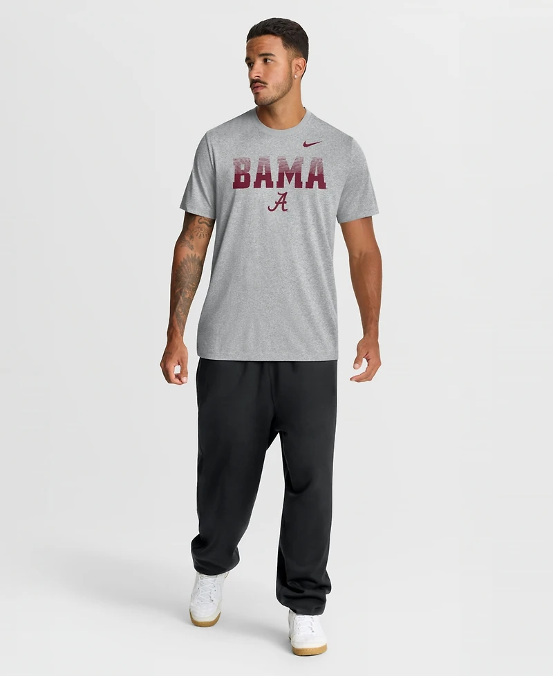 Nike Men's Gray Alabama Crimson Tide Primetime Legend Kinetic Mantra Dri-fit T-Shirt