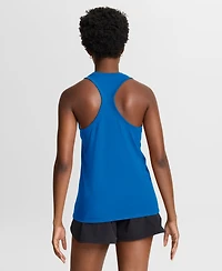 Nike Women's Blue Detroit Lions Primetime Tri-Blend Dri-fit Tank Top