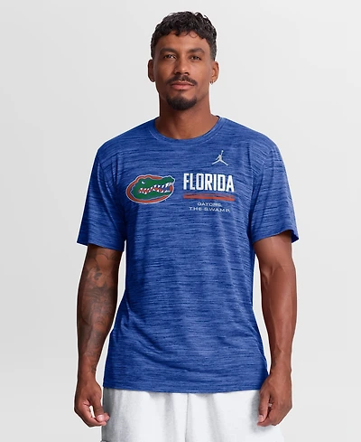 Jordan Men's Royal Florida Gators Sideline Velocity Dri-fit T-Shirt