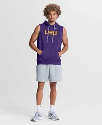 Nike Men's Purple Lsu Tigers 2026 Sideline Sleeveless Dri-fit Hoodie