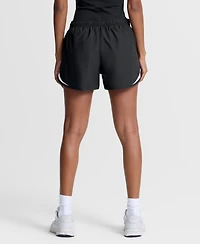 Nike Women's Black Miami Dolphins Tempo Mid-Rise Dri-fit Shorts