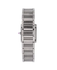 Pre-Owned Cartier Limited Edition Tank Francaise Quartz Watch in Stainless Steel 20mm