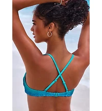 Lascana Women's Multiway Ombre Bikini Swimsuit Top Bra Sizing
