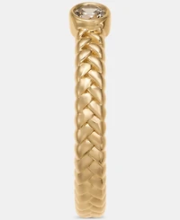 Lauren Ralph Lauren Cubic Zirconia Herringbone Ring