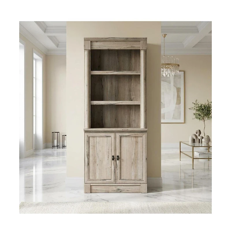 Bison Office Bookcase with Modern Storage Design