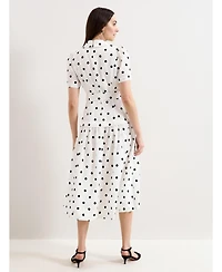 Phase Eight Women's Adele Short Sleeve Midi Dress