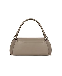 Noirgaze Scallop Calf Leather Bag