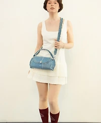 Noirgaze Scallop in Denim Bag