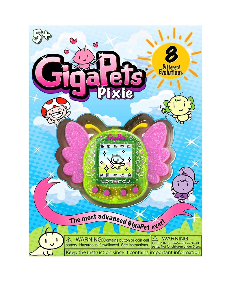 GigaPets Pixie Virtual Pet Keychain
