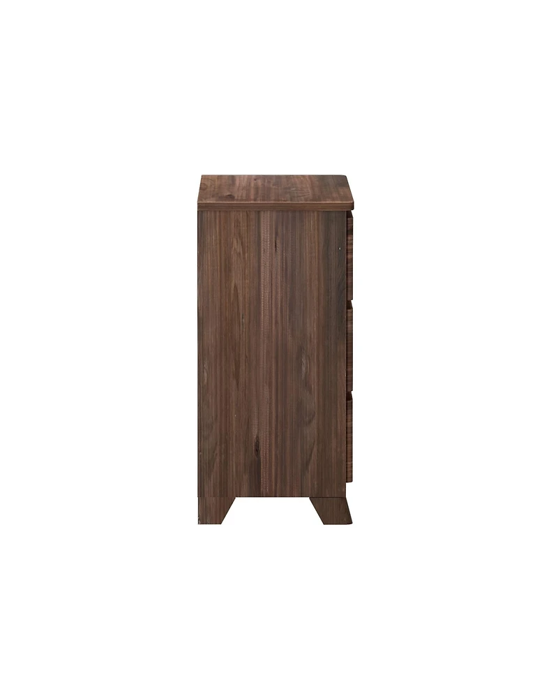 Plank+Beam Solid Wood Farmhouse 3 Drawer Dresser