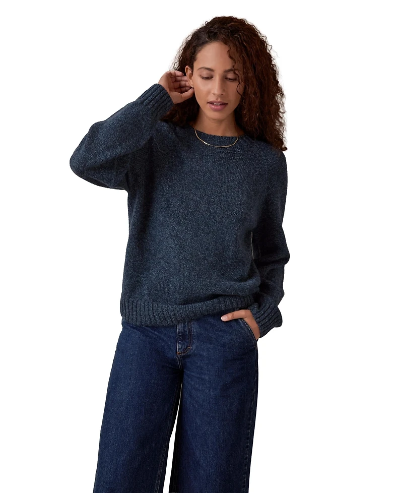 Celtic & Co. Women's Supersoft Weekend Crew Neck Sweater