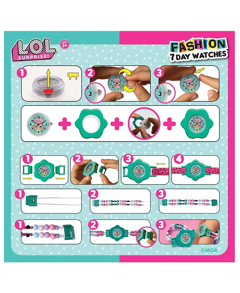 Lol Surprise: 7 Day Fashion Watches