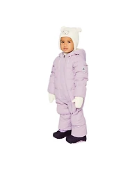 Deux par Baby Girl (3M-24M) Cloud One Piece Snowsuit Adapted for Car Seats