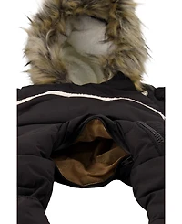 Deux par Baby Unisex Snug One Piece Snowsuit Adapted for Car Seats