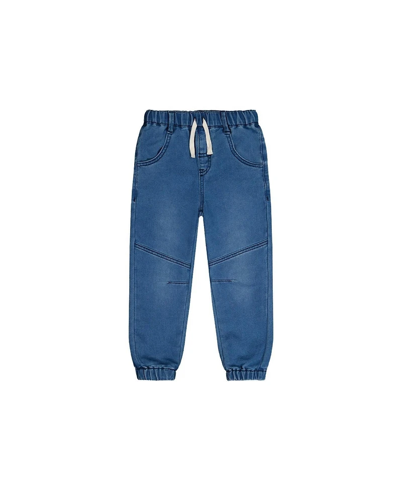 Deux par Toddler Boys (2T-5T) French Terry Denim Jogger Pants