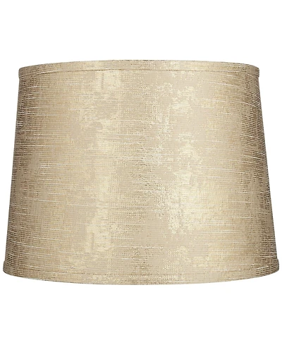 Springcrest 13" Top x 15" Bottom x 11" High x 11" Slant Print Lamp Shade Replacement Tapered Spider Harp Finial