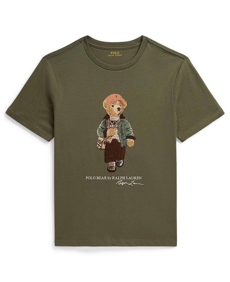 Polo Ralph Lauren Boys' 8-20 Bear Cotton Jersey T-Shirt