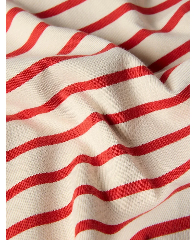 Whistles Women's Stripe Relaxed Cotton T-Shirt
