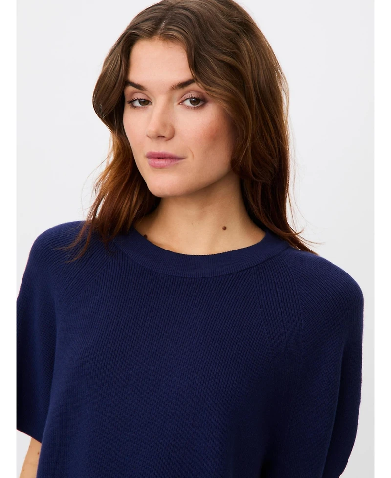 Masai Copenhagen Women's MaFokimia Short Sleeve Knit Blouse