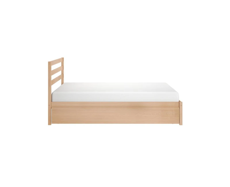 Grain & Grove Bear Full Single Bed With Trundle