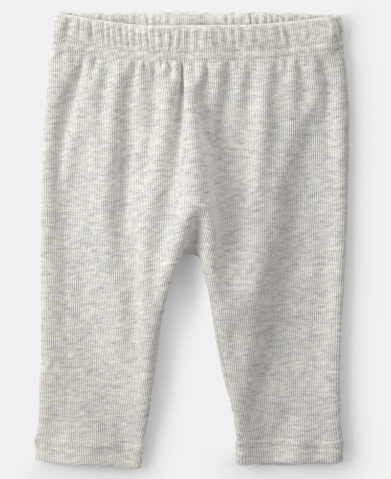 Carter's Baby Boys' and Girls' Tiny Turkey French Terry Top Pants, 2-Piece Set