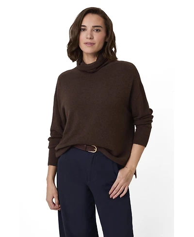Celtic & Co. Women's Slouchy Roll Neck Jumper