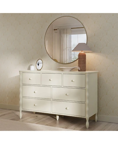 Plank+Beam Jenny Lind 3 over 4 Drawer Dresser