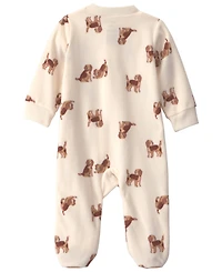 Carter's Baby Boys' Dog Fleece 2-Way Zip Sleep & Play