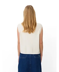 Masai Copenhagen Women's MaLossan Button-Front Knit Vest