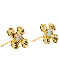 Kendra Scott Imitation Pearl Leanne Stud Earrings