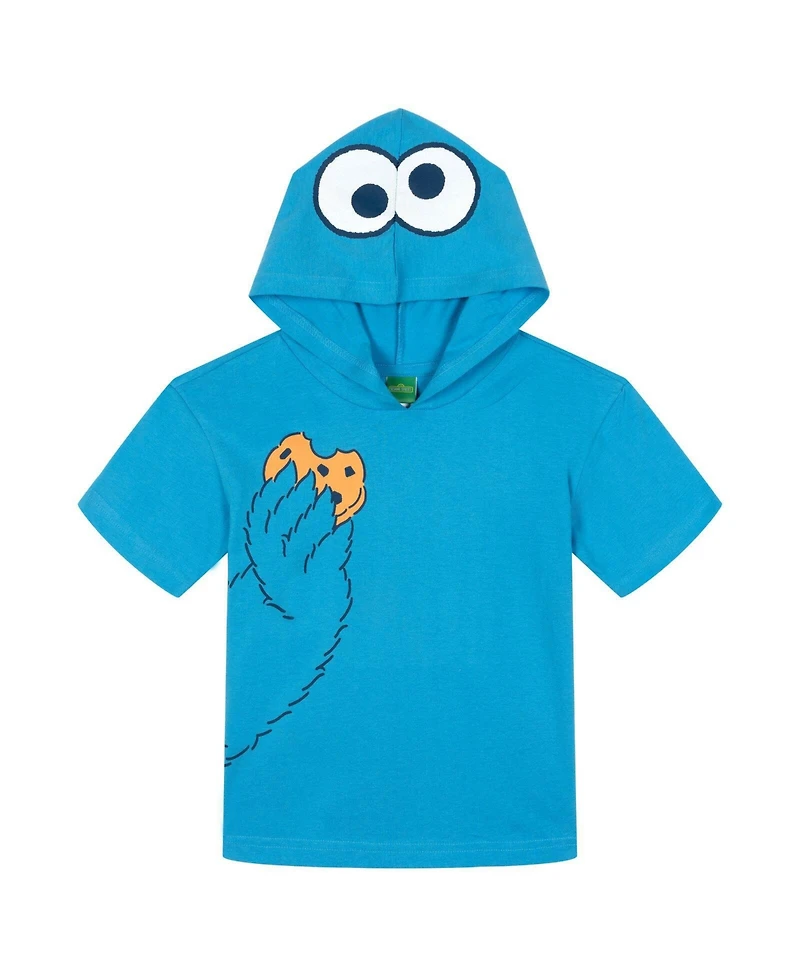Sesame Street Little Kids' Boy or Girl (5) Cosplay Hooded T-Shirt