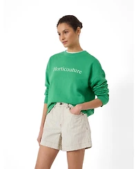 Hush Women's Horticouture Printed Graphic Sweatshirt