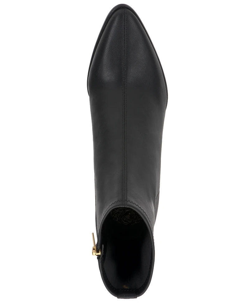 Vince Camuto Women's Julea Heel Sock Pointed Toe Booties