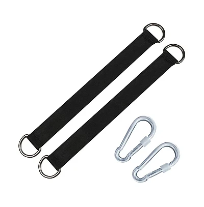 Piscifun 2 Tree Swing Straps Hanging Kit 2200 Pound Capacity Stainless Steel Carabiners For Hammock Swing