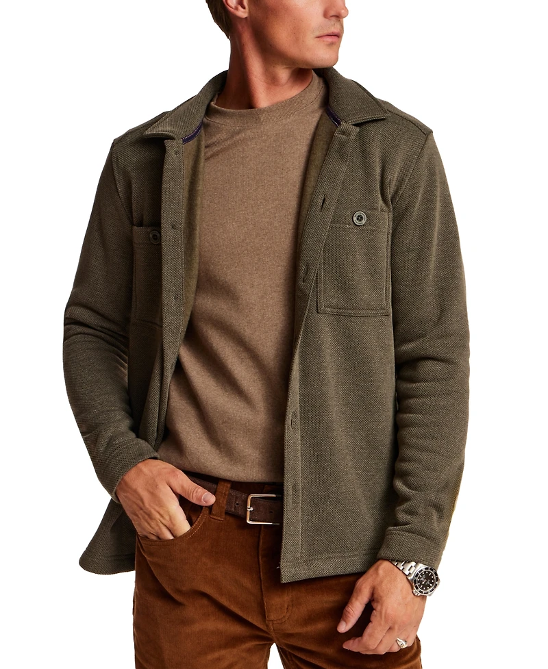 Weatherproof Vintage Men's Pebble Fleece Shirt Jacket