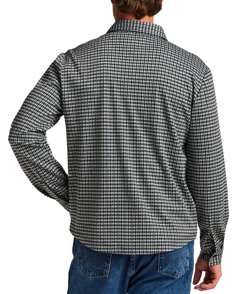 Weatherproof Vintage Men's Knit Check Long-Sleeve Shirt