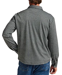 Weatherproof Vintage Men's Knit Check Long-Sleeve Shirt