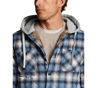 Weatherproof Vintage Men's Quilted Sherpa Lined Shirt Jacket