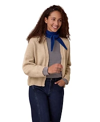 Celtic & Co. Women's Supersoft Weekend Balloon-Sleeve Cardigan