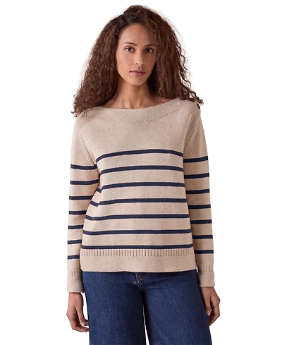 Celtic & Co. Women's Button Detail Gansey Sweater