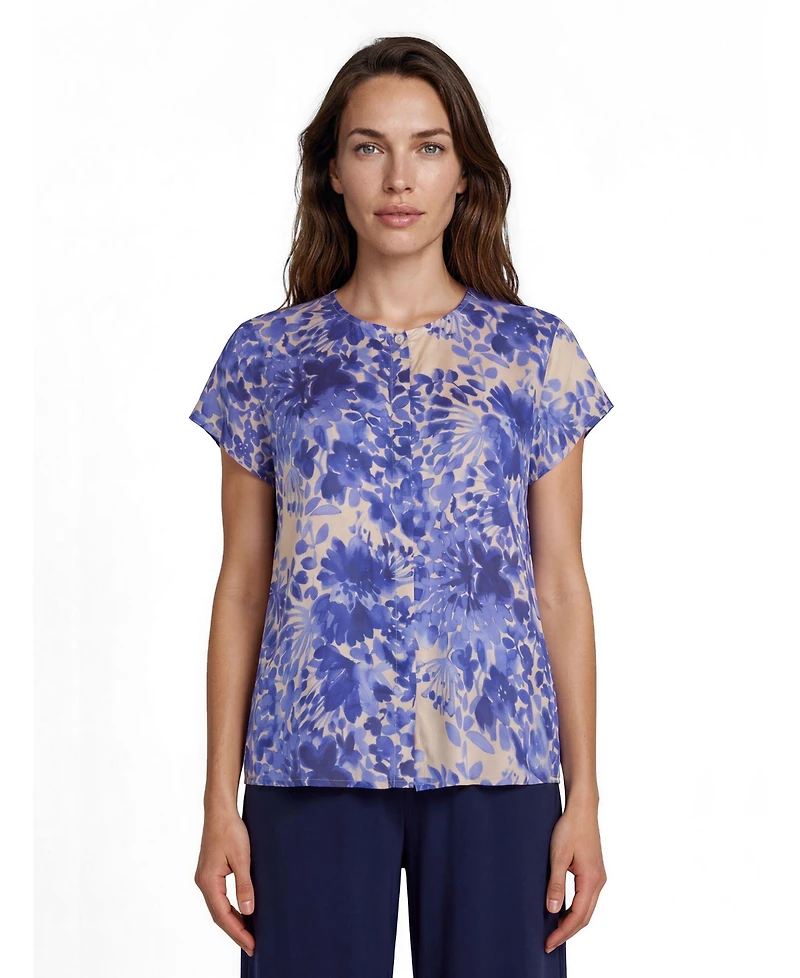 Masai Copenhagen Women's MaLa Round-Neck Short Sleeve Blouse