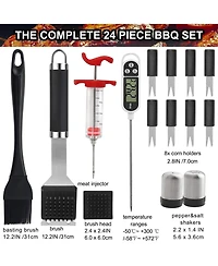 Xdovet Bbq Grill Tools Set with Meat Injector