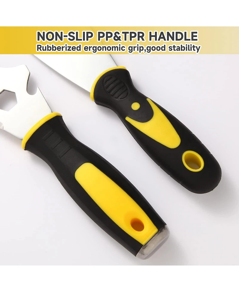 Xdovet Putty Knife Scraper Set Drywall Repair Tool