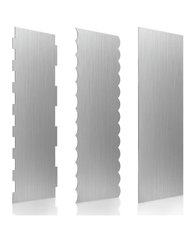 Xdovet Stainless Steel Cake Scraper Decorating Tool