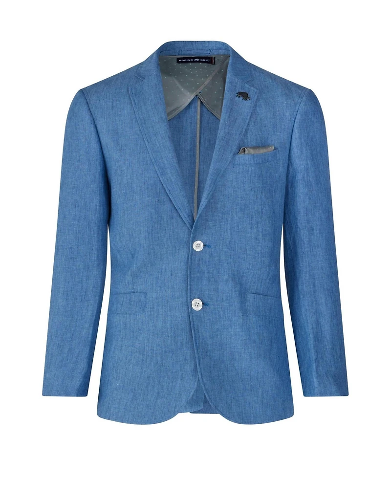 Raging Bull Men's Big and Tall Linen Blazer